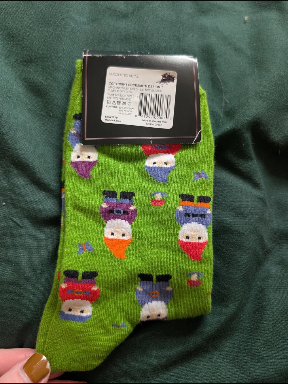 Socksmith fun green